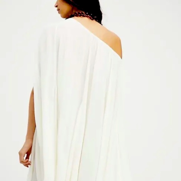 LAST SIZE S FREE PEOPLE CONVERTIBLE COLLECTION CELESTE CONVERTIBLE TUNIC CREAM - Picture 6 of 8